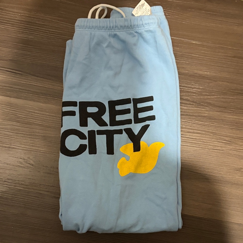 Blue Free City Sweatpants